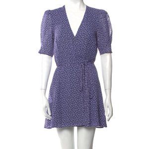 Reformation Floral Print Mini Dress